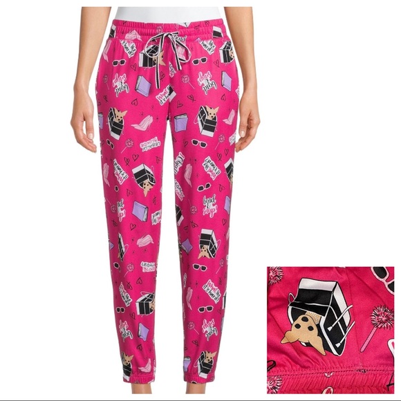 🆕 Briefly Stated “Legally Blonde” Jogger MGM PJ Pants #Elle - Picture 2 of 7